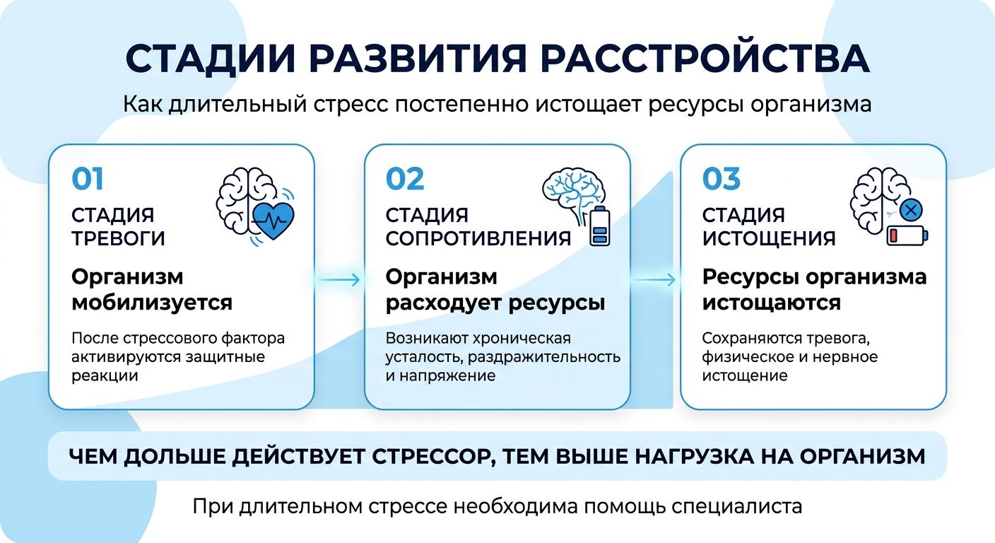 Лечение стресса в Полярных Зорях инфографика